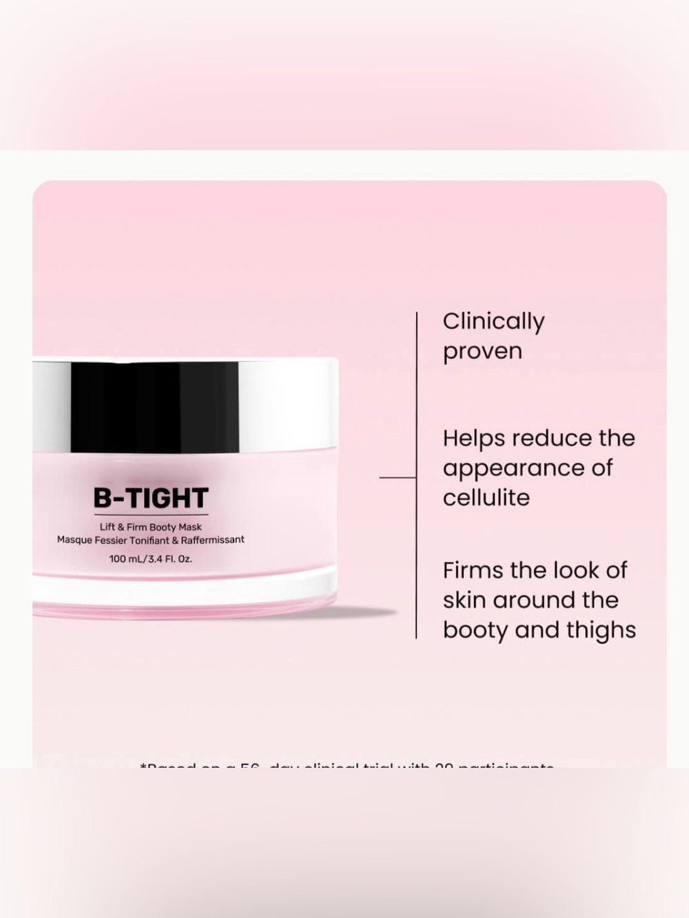Pink Lift & Firm Body Mask – Women Skincare